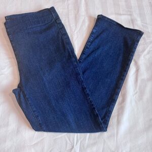 NYDJ Bootcut Pull On Jeans in Decker wash, PL‎ = 12P, 14P, 16P